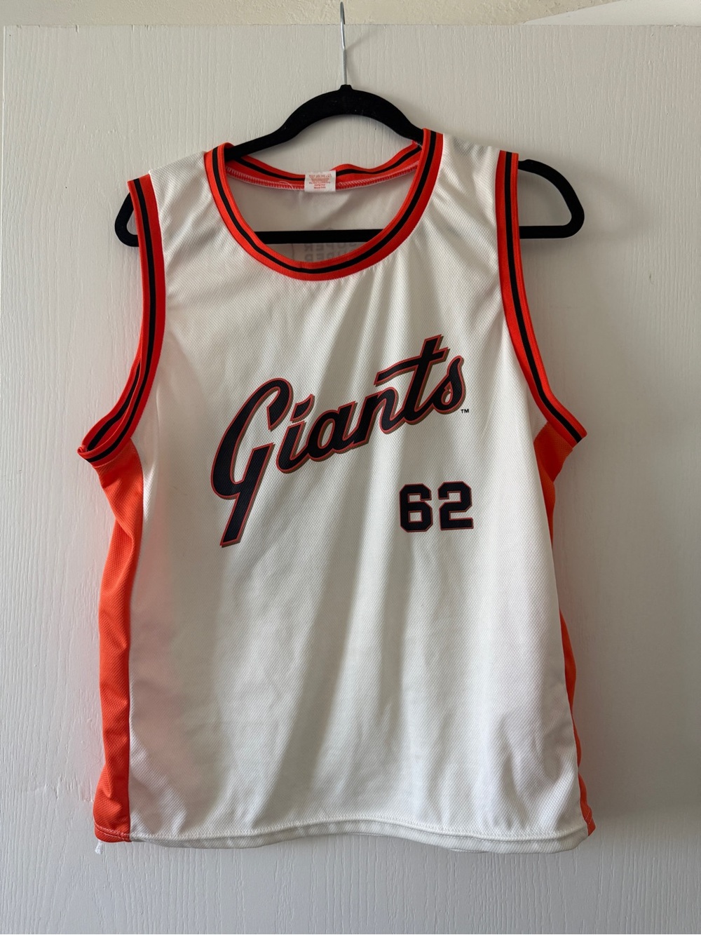 Giants Logan Webb #62 Sleeveless Jersey